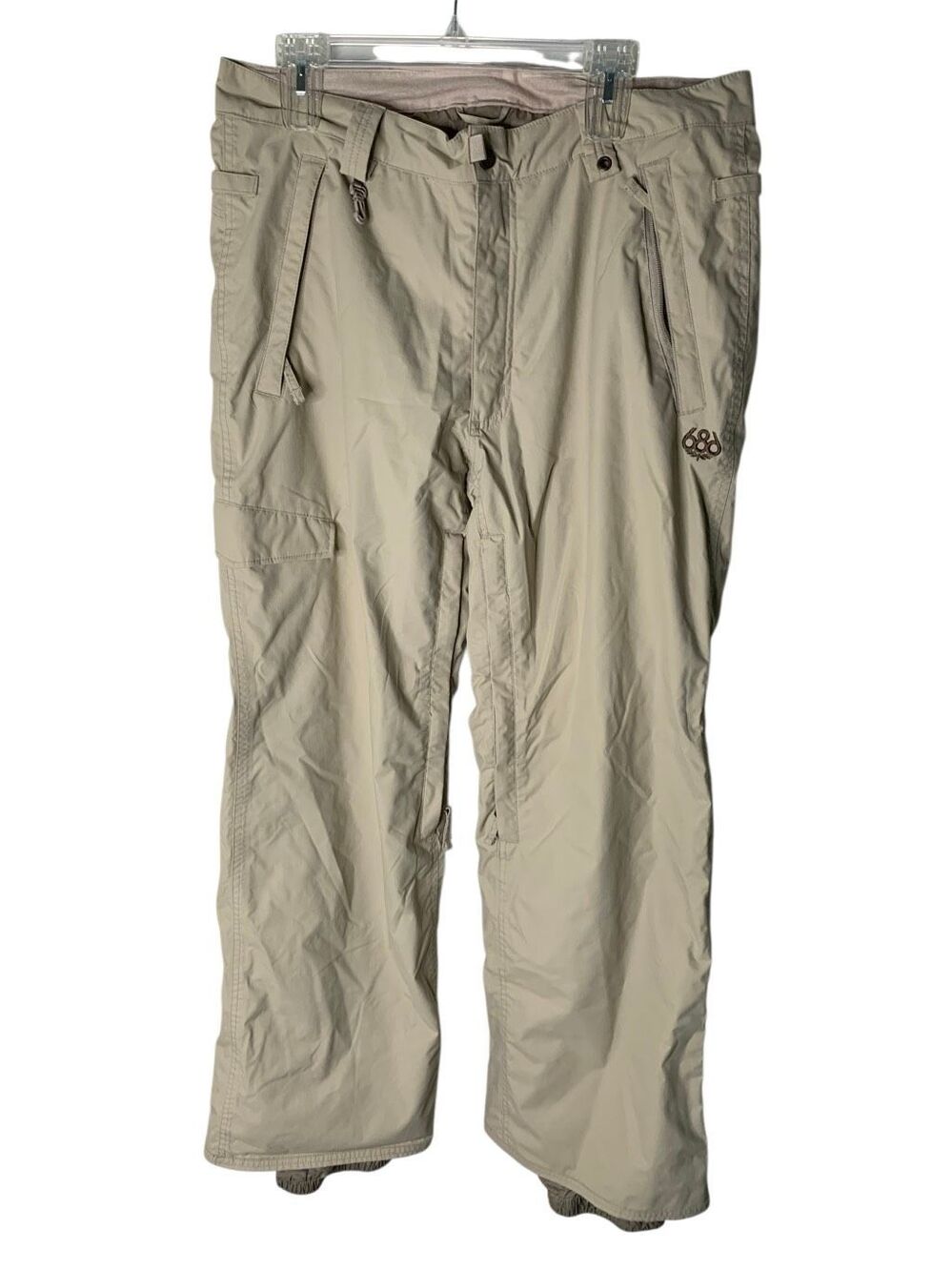 686 ski snowboard cargo pants men's size large